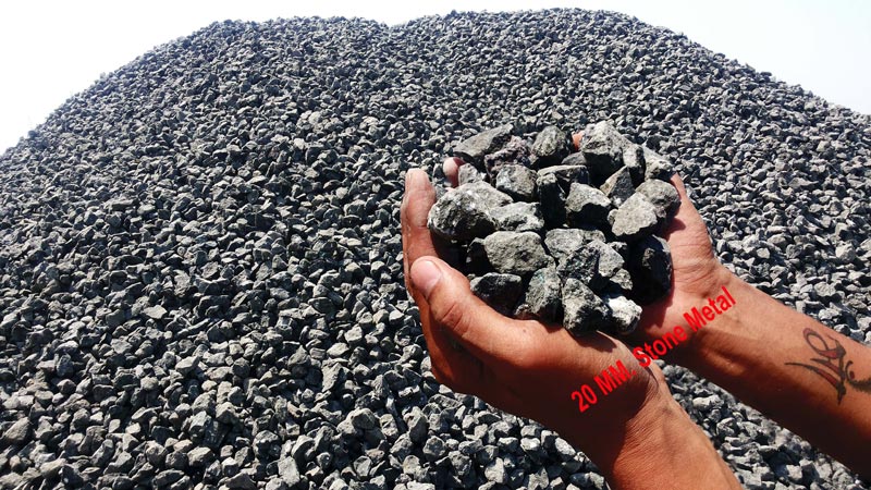 20 MM Crushed Stones