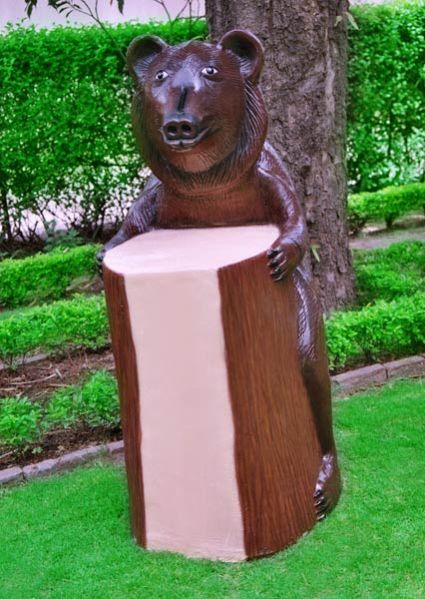 GD21a Polar Bear Dustbin