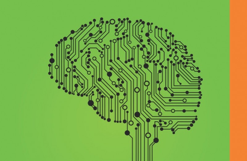 Abstract Brain PVC Switch Board Wall Sticker