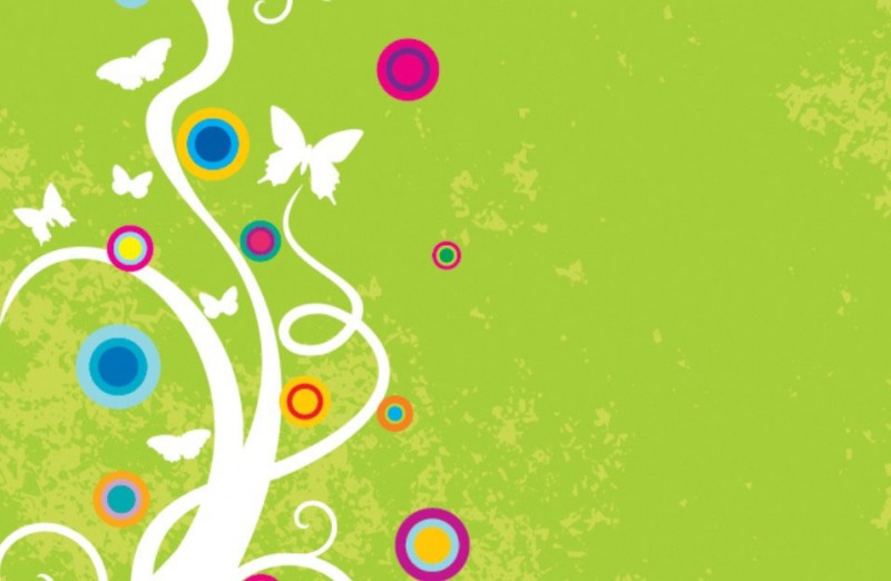 Butterflies Pvc Wallpaper