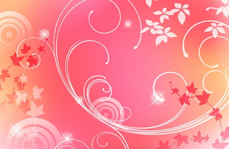 Floral Leafs Pvc Wallpaper