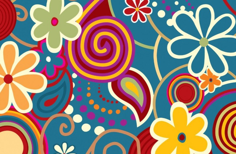 Floral Pvc Wallpaper