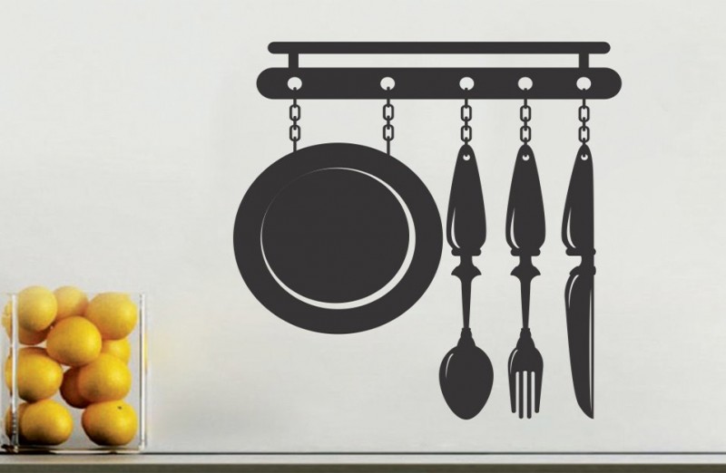 Kitchen Stuff PVC Wall Sticker