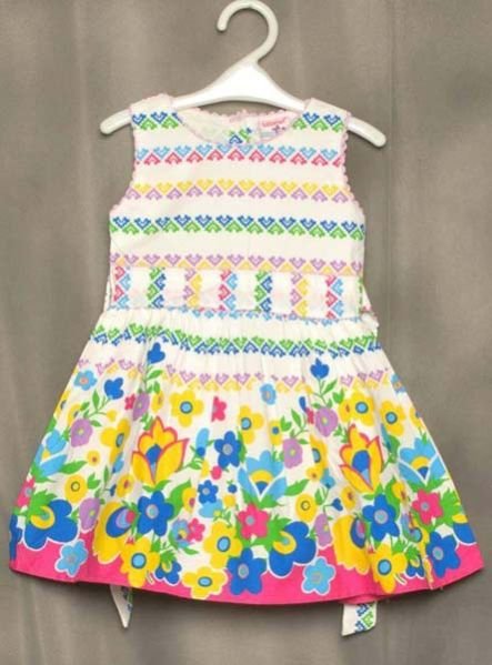 Girls Cotton Frocks 07