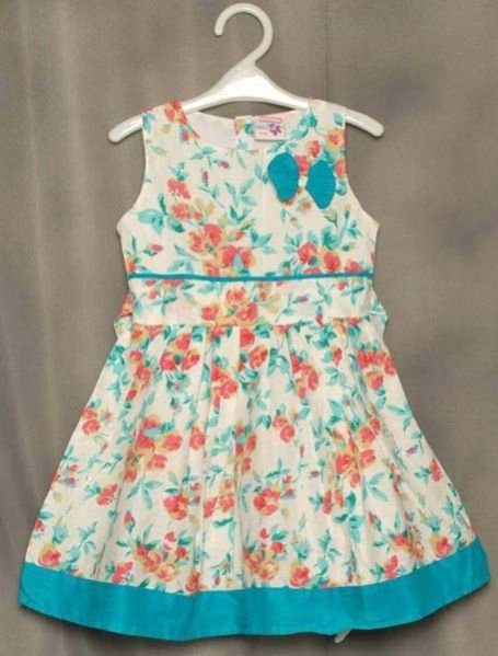 Girls Cotton Frocks 08