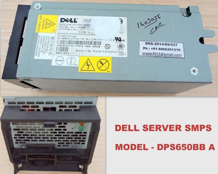 Dell Dps-650bb-a Server SMPS