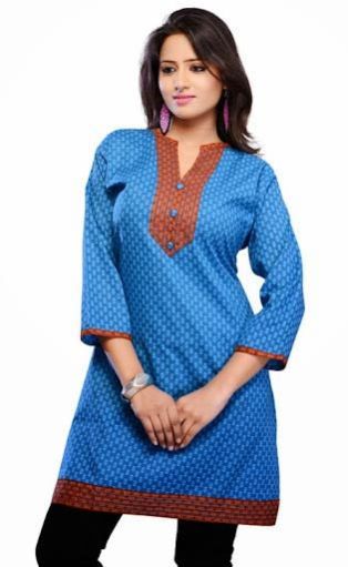 Full Sleeve Cotton Kurti