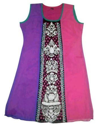 Sleeveless Cotton Kurti