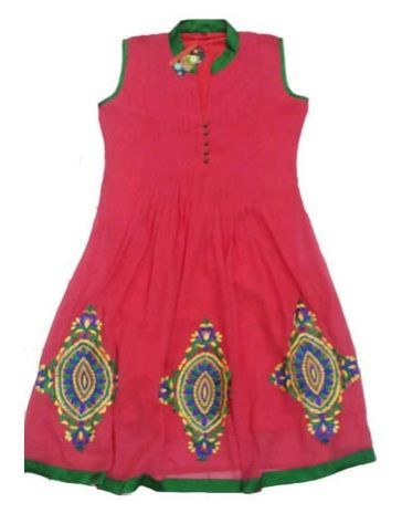 Sleeveless Cotton Kurti
