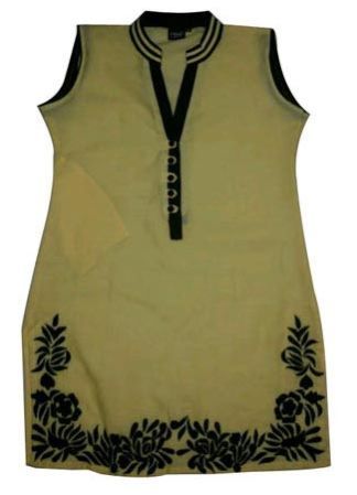 Sleeveless Cotton Kurti