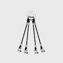 Multi Leg Metal Wire Slings