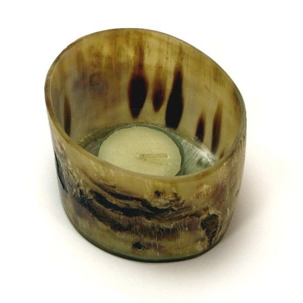 Horn Bone Tealight Holder