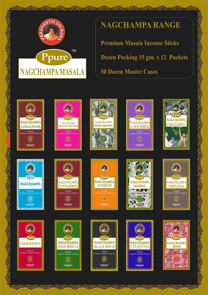 Ppure Nagchampa Masala Incense Sticks
