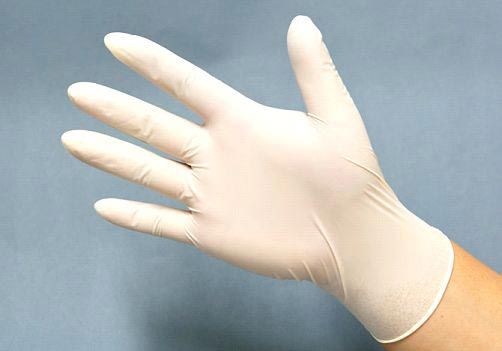 Hand Gloves Latex Examination