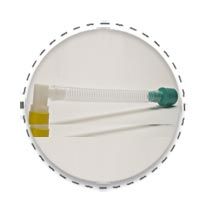 Fixed Elbow Catheter Mount without Port