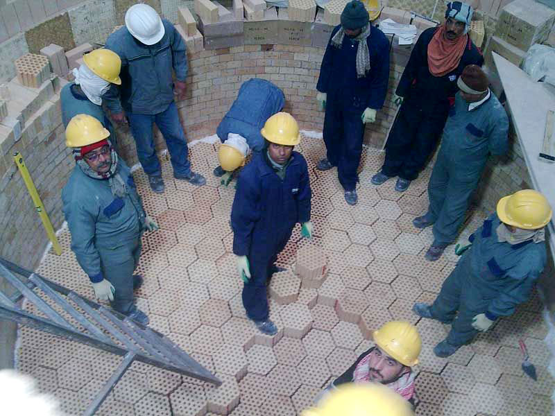 Stove Cheaker Brick Lining