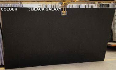 Black Galaxy Granite Slab