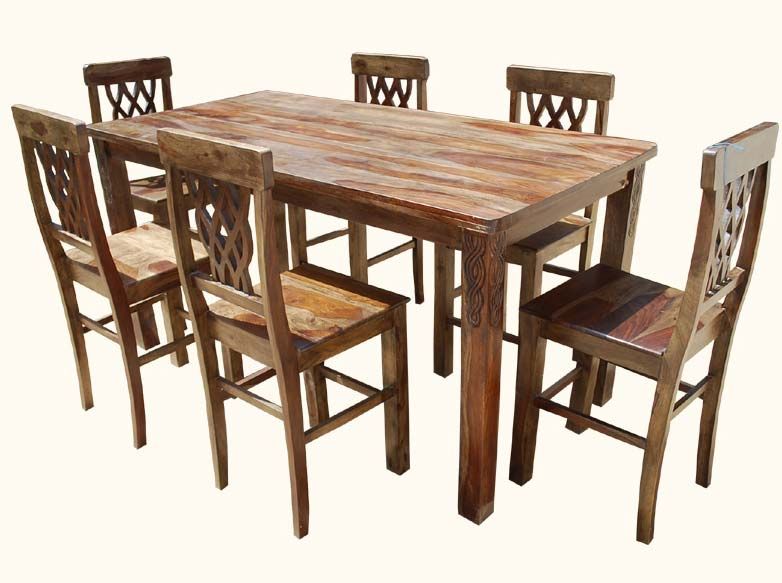 Wooden Dining Table Set