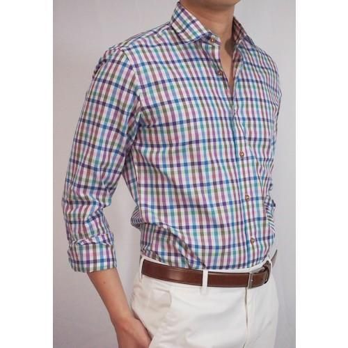 Mens Check Formal Shirt 05