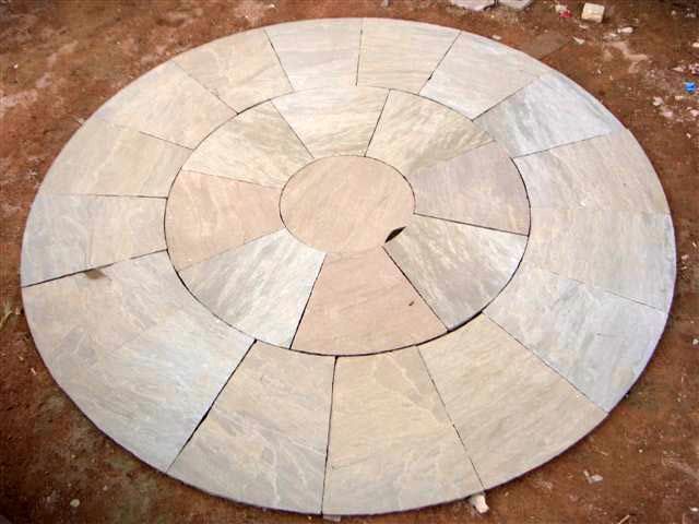 Garden Paving Circles (Radial Circle 8’ dia)