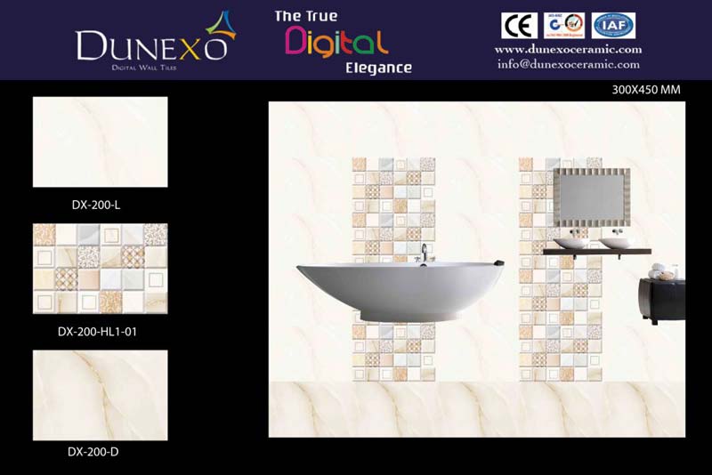 30x45 Glossy Series Ceramic Wall Tile (200-HL1)