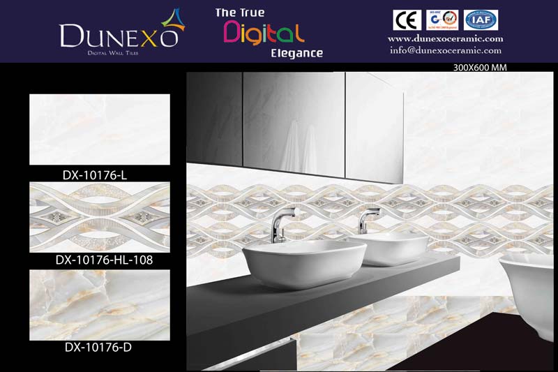30x60 Glossy Series Ceramic Wall Tile (DX-10176)