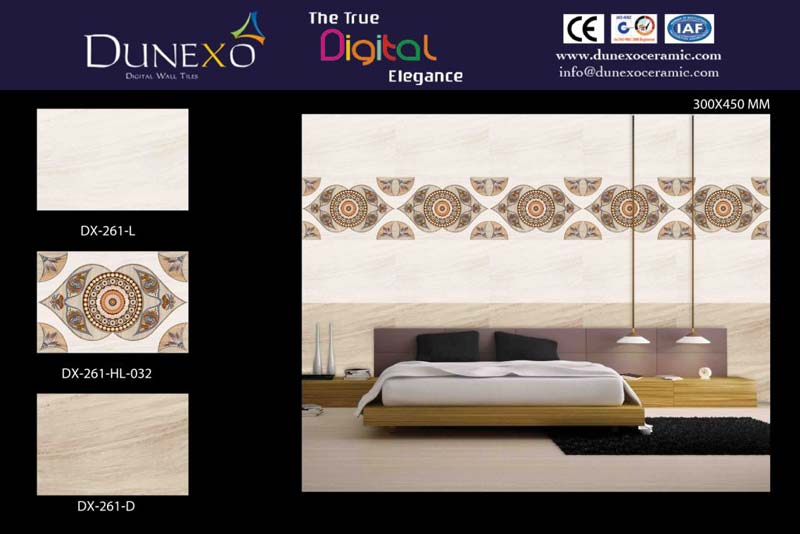 30x45 Glossy Series Ceramic Wall Tile (DX-261)