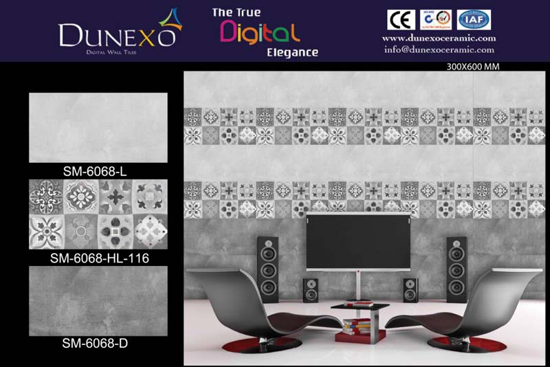 30x60 Satin Matte Series Ceramic Wall Tile (SM-6068)