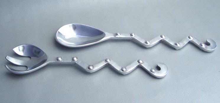 Aluminium Salad Serving Spoon 06