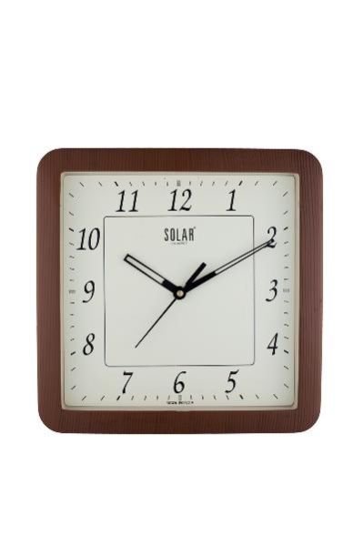 Wooden Wall Clock (1671)