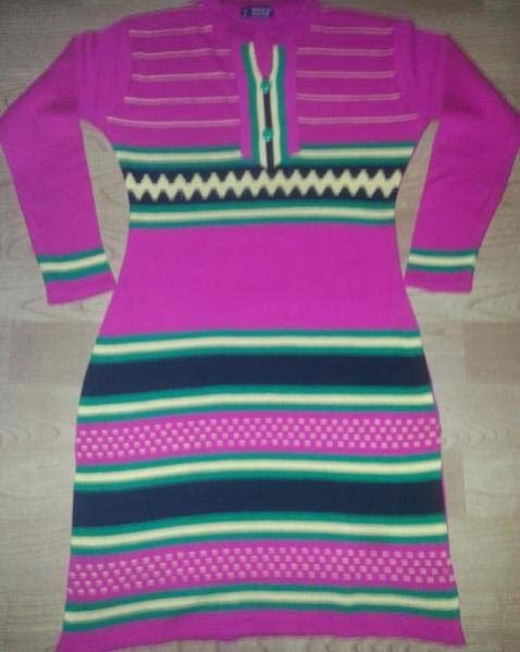 Ladies Woollen Kurtis 03