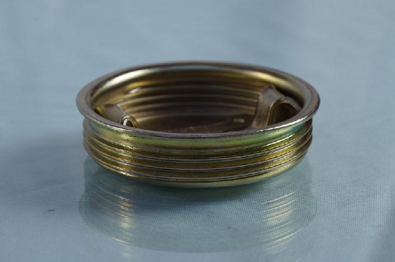 50 mm Cold rolled carbon  steel Bungs with Gold chromium passivation