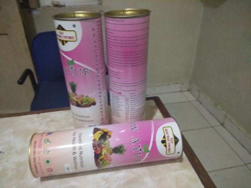 Metal Cap Composite Container 05