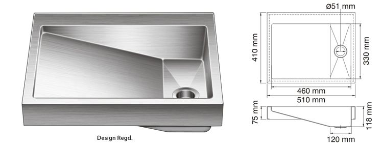 Domita Small Kitchen Sink