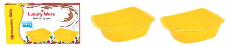 Microwavable Plastic Bowl Set 02