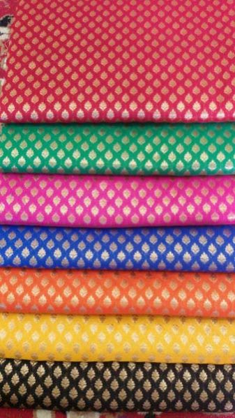 Banarasi Silk  Dress Material (BSF-2)