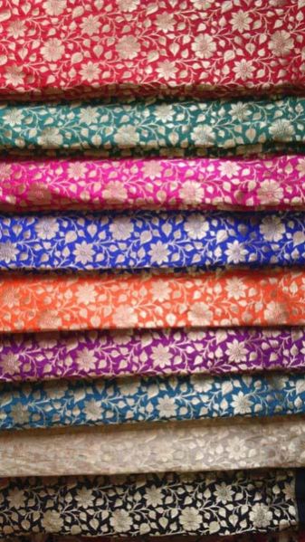 Banarasi Silk  Dress Material (BSF-3)