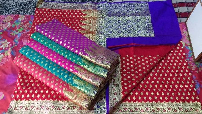Traditional Banarasi Satin Silk Saree 08