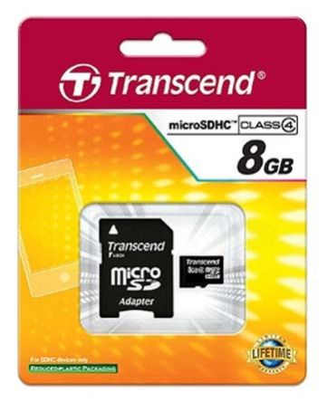 Transcend Micro SD Memory Card