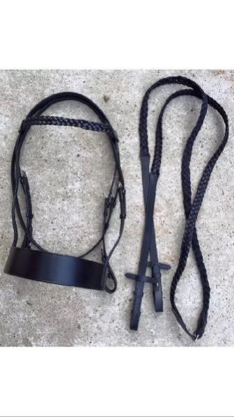 Horse Leather Harness Belt 03