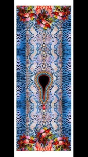 Ladies Digital Printed Kaftan 04