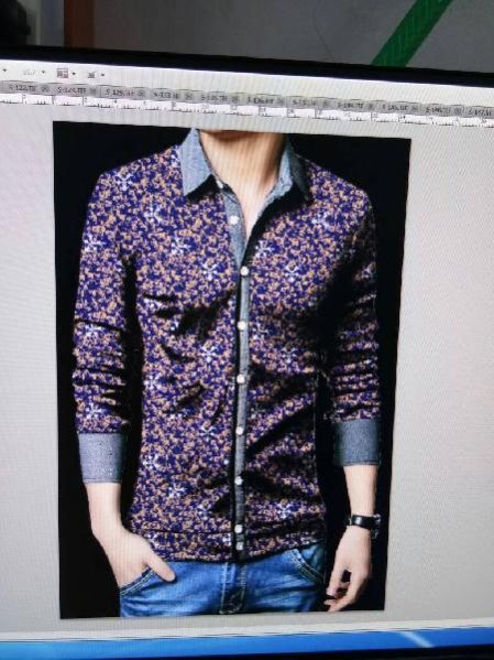Mens Digital Printed Shirt 01