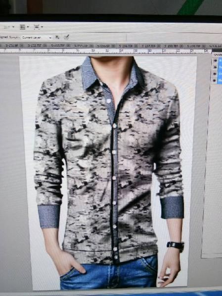Mens Digital Printed Shirt 04
