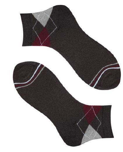 Mens Non Terry Socks (W-107)