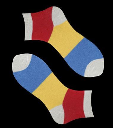Mens Non Terry Socks (W-109)