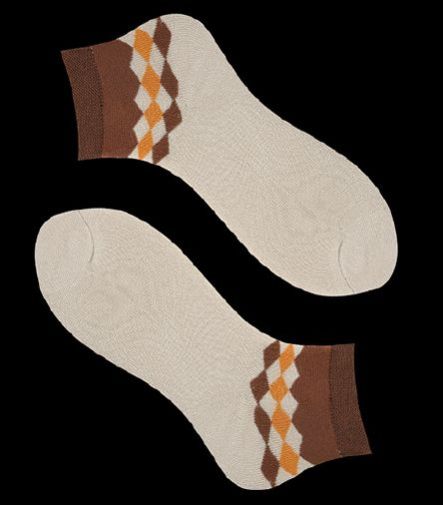 Mens Non Terry Socks (W-112)