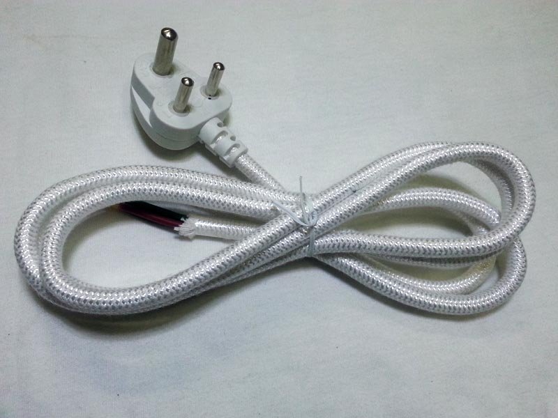 3 Pin Cotton Braided Cords