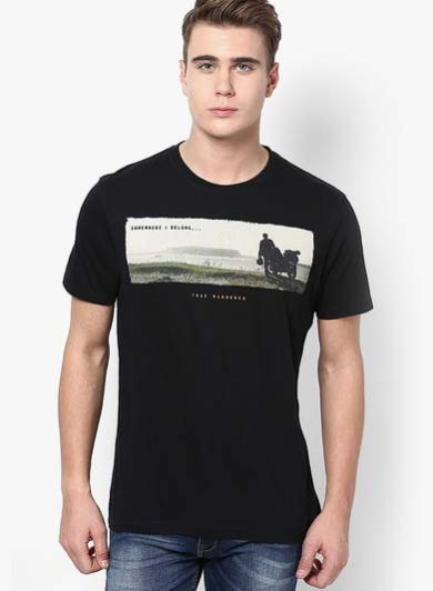 Mens Round Neck T-Shirt (AKE 1057)