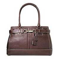 Leather Handbag (BG 8398)