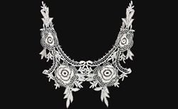 Embroidered Neck Lace 01